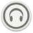 Orbital audio headset Icon